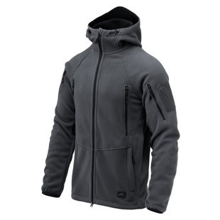 Кофта флисовая Helikon-Tex Patriot Jacket Hybrid Fleece Серая BL-PJ2-FH-3501A-B02 Viktailor