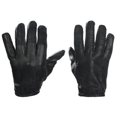 Рукавиці шкіряні з кевларовою підкладкою MIL-TEC Aramid Gloves Чорні 12503002-903 Viktailor