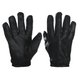 Рукавиці шкіряні з кевларовою підкладкою MIL-TEC Aramid Gloves Чорні 12503002-903 фото 1 Viktailor