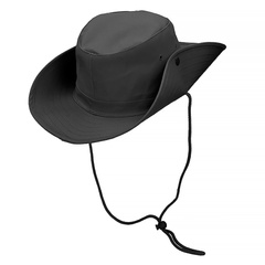 Панама-капелюх з кнопками MIL-TEC Bush Hat Чорний 12320002 Viktailor
