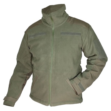 Куртка флисовая тактическая MIL-TEC Windproof Jacket Оливковая 10856101 Viktailor