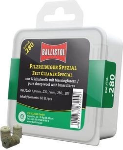 Патч для чищення Ballistol повстяний спеціальний кал. 7 мм (.284), 60 шт 4290087 Viktailor