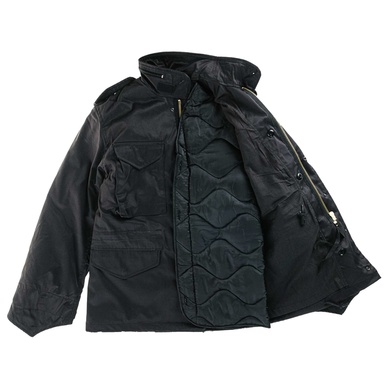 Куртка с подстежкой US STYLE M65 FIELD JACKET WITH LINER Черная 10315002-903 Viktailor