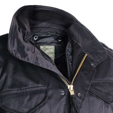 Куртка з відстібкою US STYLE M65 FIELD JACKET WITH LINER Чорна 10315002-901 Viktailor
