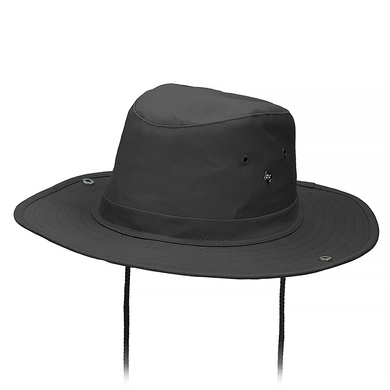 Панама-капелюх з кнопками MIL-TEC Bush Hat Чорний 12320002-902 Viktailor