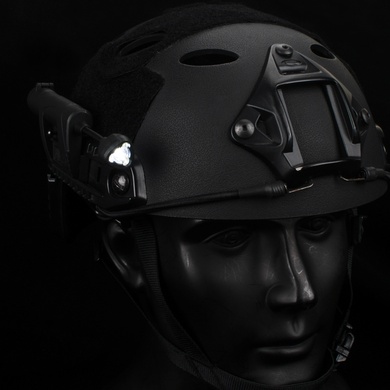 Фонарь тактический на шлем Night Evolution Charge Mpls Black NE05006-BK Viktailor