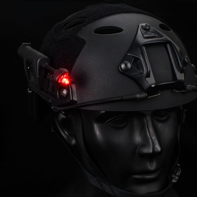 Фонарь тактический на шлем Night Evolution Charge Mpls Black NE05006-BK Viktailor