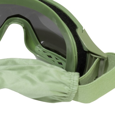 Захисні тактичні окуляри-маска зі змінним склом Olive 94502001 Viktailor