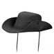 Панама-капелюх з кнопками MIL-TEC Bush Hat Чорний 12320002-902 фото 3 Viktailor