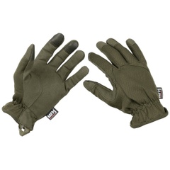 Рукавиці тактичні MFH Tactical Gloves Lightweight Olive 15790B-S Viktailor