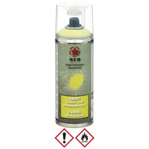 Маскувальна фарба спрей у балоні Army Spray Paint, mat, 400 ml SIGNAL YELLOW Золотий 27375M Viktailor