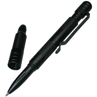 Ручка тактична MFH «Tactical-Profi» Чорна 37545 Viktailor