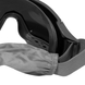 Захисні тактичні окуляри-маска зі змінним склом Black 94502002 фото 4 Viktailor
