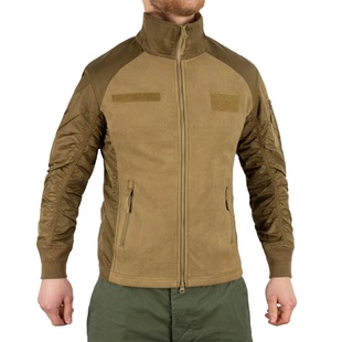 Куртка флісова Mil-Tec USAF Jacket Dark Coyote DARK COYOTE 10430019-906 Viktailor