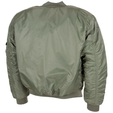 Куртка бомбер летная MFH US-Style MA1 Оливковая, S