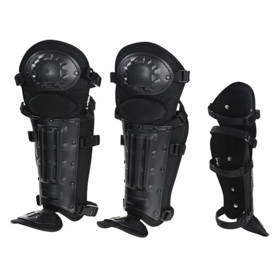Наколінники комплексні для захисту колін та голені ANTI RIOT LEG PROTECTION Чорні 16234002 Viktailor