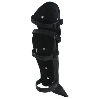 Наколінники комплексні для захисту колін та голені ANTI RIOT LEG PROTECTION Чорні 16234002 Viktailor