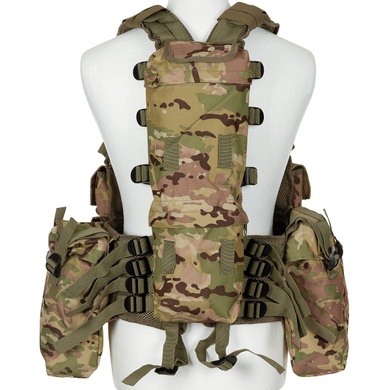 Жилет разгрузочный MFH Tactical Vest Мультикам 30993X Viktailor