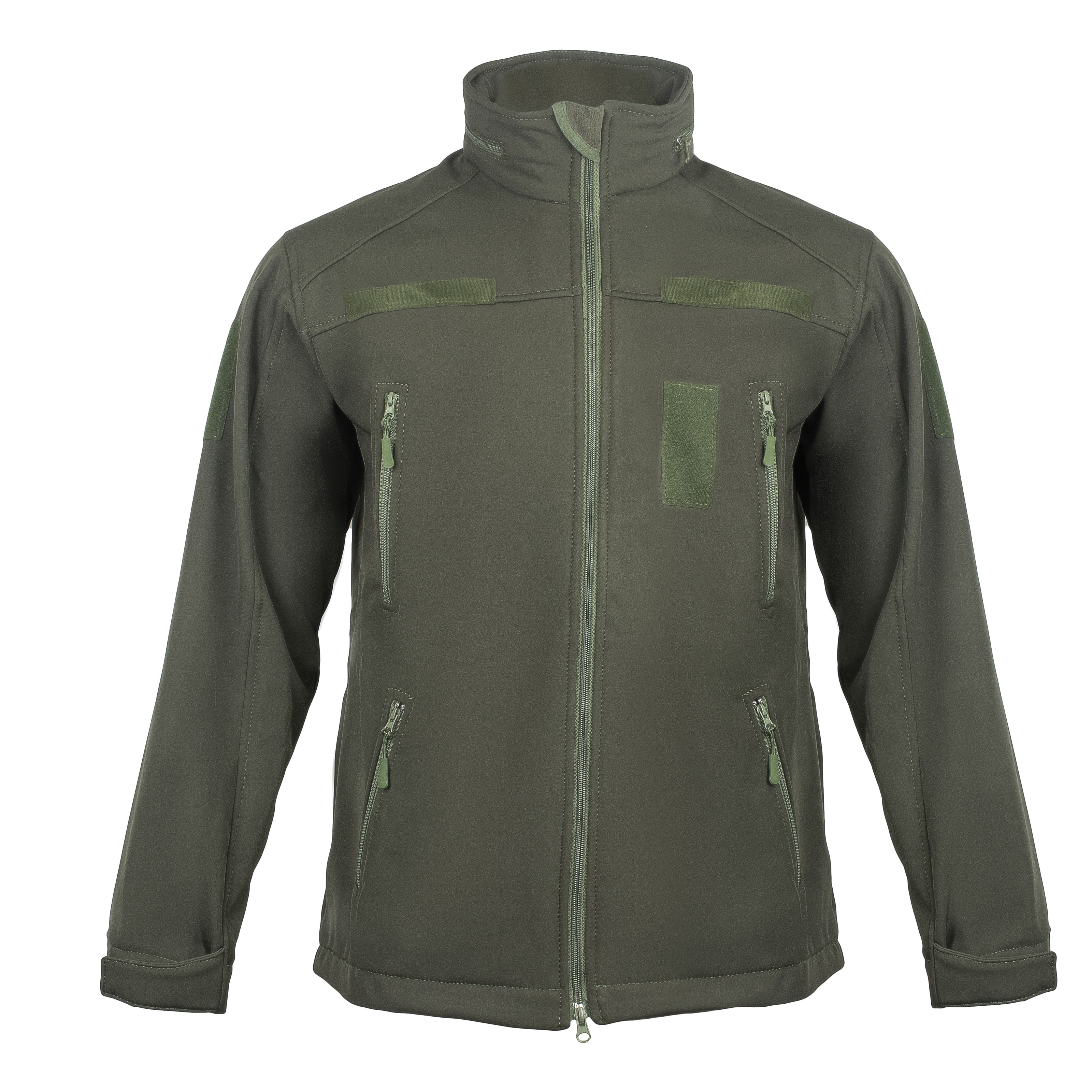 Куртка Vik-Tailor SoftShell с липучками для шевронов, Olive — 2