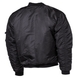 Куртка бомбер льотна MFH US-Style MA1 Чорна 03552A фото 3 Viktailor