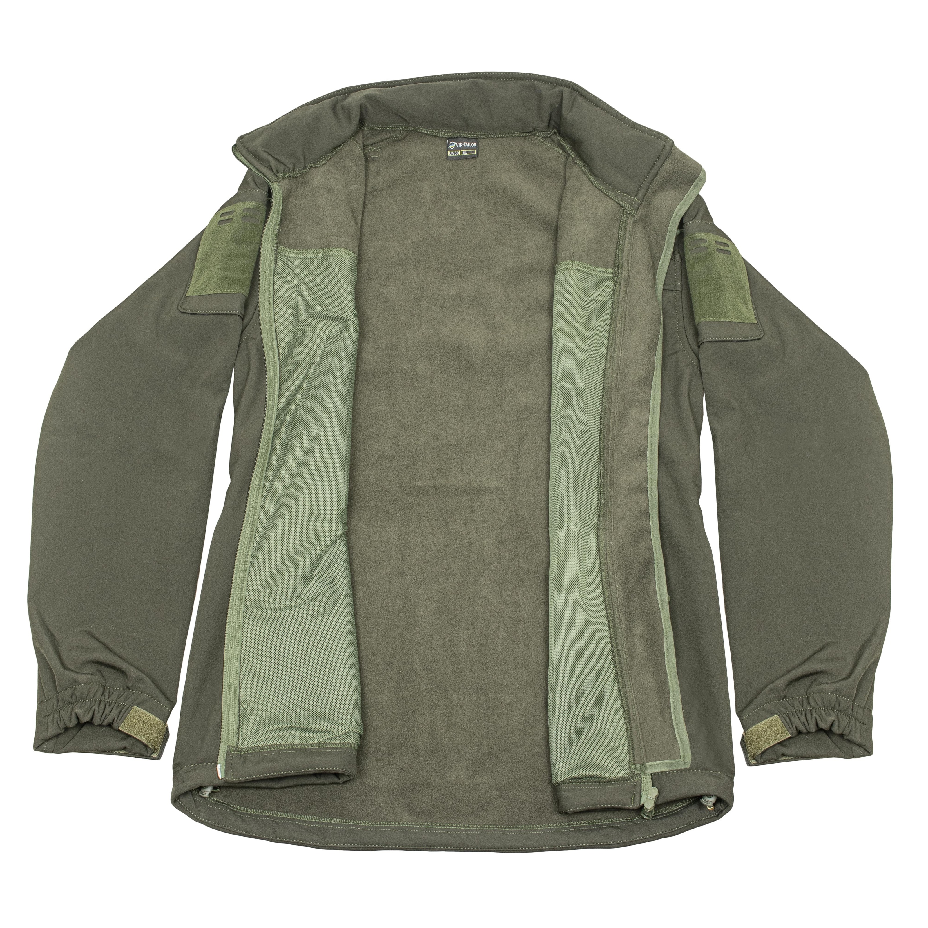 Куртка Vik-Tailor SoftShell с липучками для шевронов, Olive — 6