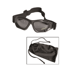 Окуляри захисні MIL-TEC Commando Goggles AIR Pro Black 15615302 Viktailor
