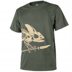 Футболка Helikon-Tex T-Shirt «Full Body Skeleton» Olive Green TS-FBS-CO-02-B04 Viktailor