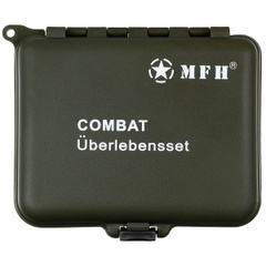 Набір виживання у коробці MFH Combat Survival Kit Олива 27115 Viktailor