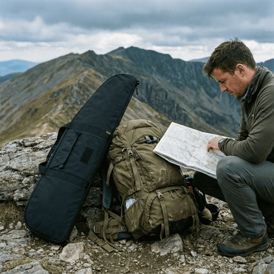 Чехол для оружия Helikon-Tex Basic Rifle Case Cordura TB-BRC-CD-01 Viktailor