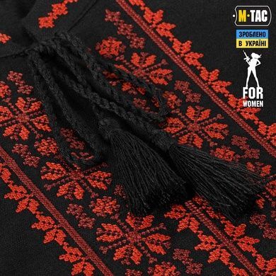 M-Tac вишиванка жіноча 100% льон, Black, S