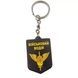 Брелок резиновый Военный водитель, Black