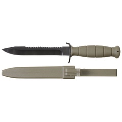 Армейский штурмовой нож MFH AT Field Knife Олива 44082B Viktailor