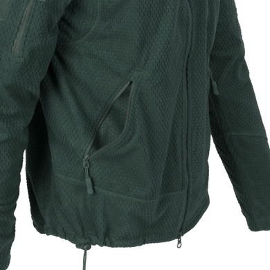 Кофта флисовая Helikon-Tex Alpha Tactical Jacket Foliage Green BL-ALT-FG-21-B02 Viktailor