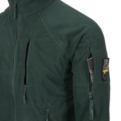 Кофта флісова Helikon-Tex Alpha Tactical Jacket Foliage Green BL-ALT-FG-21-B02 Viktailor