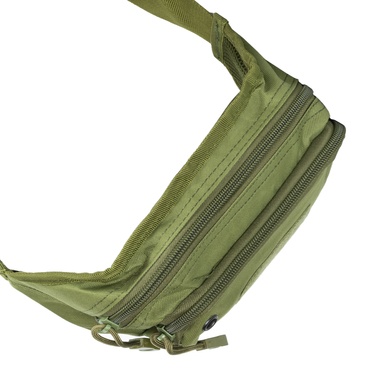 Тактическая сумка-бананка на пояс средняя Оливковая 78135501 Viktailor