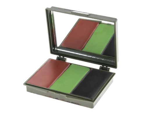 Грим с зеркалом 3 цвета 3 COLORS FACE PAINT SET W. MIRROR W/L CAMO Вудленд 16351000 Viktailor