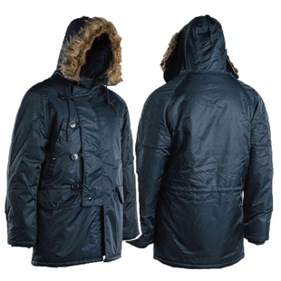 Куртка парка Аляска з хутром US N3B TEESAR® PARKA Синя 10181003-902 Viktailor