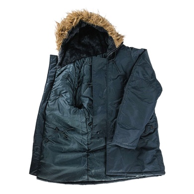 Куртка парка Аляска с мехом US N3B TEESAR® PARKA Синяя 10181003-902 Viktailor