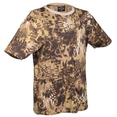 Футболка камуфляжна MIL-TEC T-Shirt Mandra Coyote S 11012083-902 Viktailor