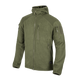 Кофта флісова Helikon-Tex Alpha Hoodie Jacket Grid Fleece Olive BL-ALH-FG-02-B02 фото 1 Viktailor