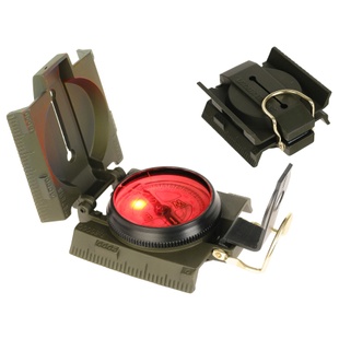 Компас с подсветкой US METAL COMPASS WITH LED LIGHT Оливковый 15791500 Viktailor