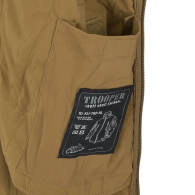 Куртка легка Helikon-Tex Trooper StormStretch Coyote KU-TRP-NL-11-B02 Viktailor