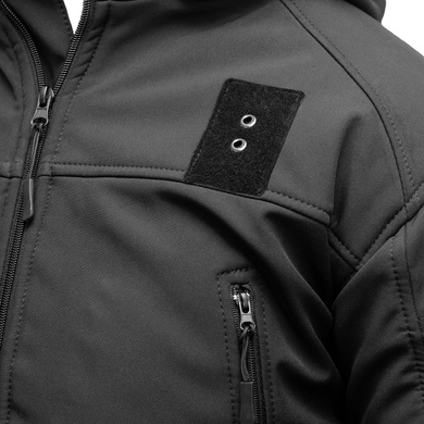 Куртка зимова Поліція Vik-Tailor SoftShell Чорна 44866202-46 Viktailor
