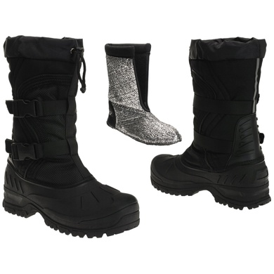 Ботинки зимние Mil-Tec Snow Boots Arctic Черные 12876000 Viktailor