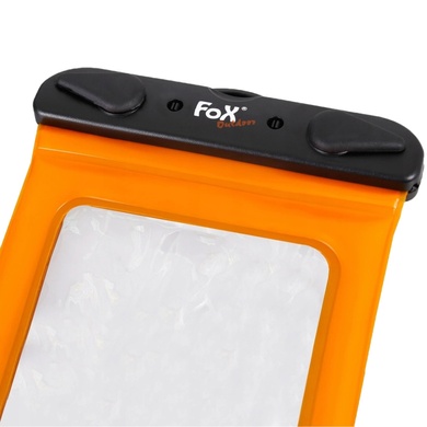 Чохол водонепроникний для телефону Fox Outdoors Smartphone Bag Orange 30532K Viktailor