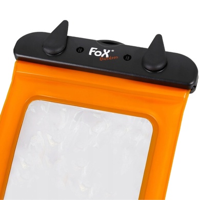 Чехол водонепроницаемый для телефона Fox Outdoors Smartphone Bag Orange 30532K Viktailor