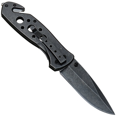 Нож складной Fox Outdoor Jack Knife Черный 45821 Viktailor