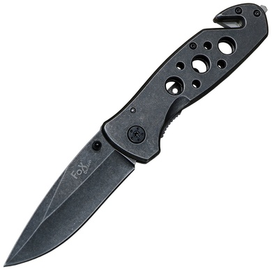 Нож складной Fox Outdoor Jack Knife Черный 45821 Viktailor
