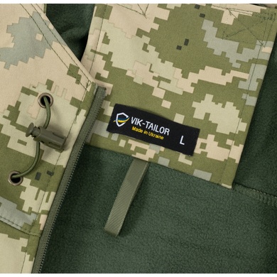 Куртка Vik-Tailor Outdoor Tactical SoftShell ММ-14 піксель ЗСУ, S
