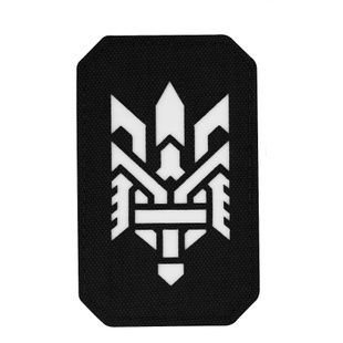 M-Tac нашивка Тризуб (стилизация) Laser Cut вертикальная 51196299 Viktailor